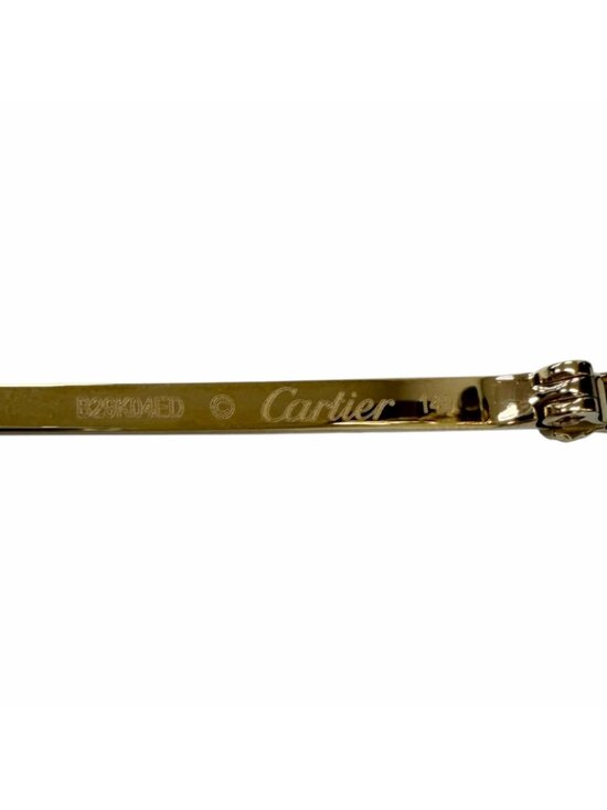 Cartier 001 L 140 Decor C de Cartier Square Rimless Sunglasses Eyewear